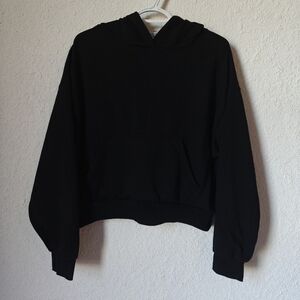 REFUGE ATHLETICS cropped Hooded Sweater